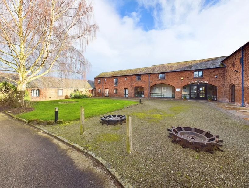 The outside of Booksolve's office in Dodleston, Chester